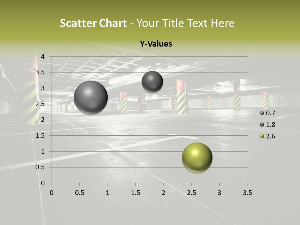 Inside Reflection Car PowerPoint Template