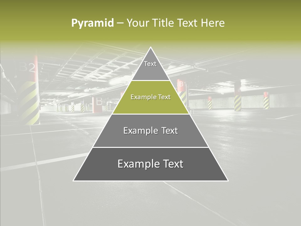 Inside Reflection Car PowerPoint Template