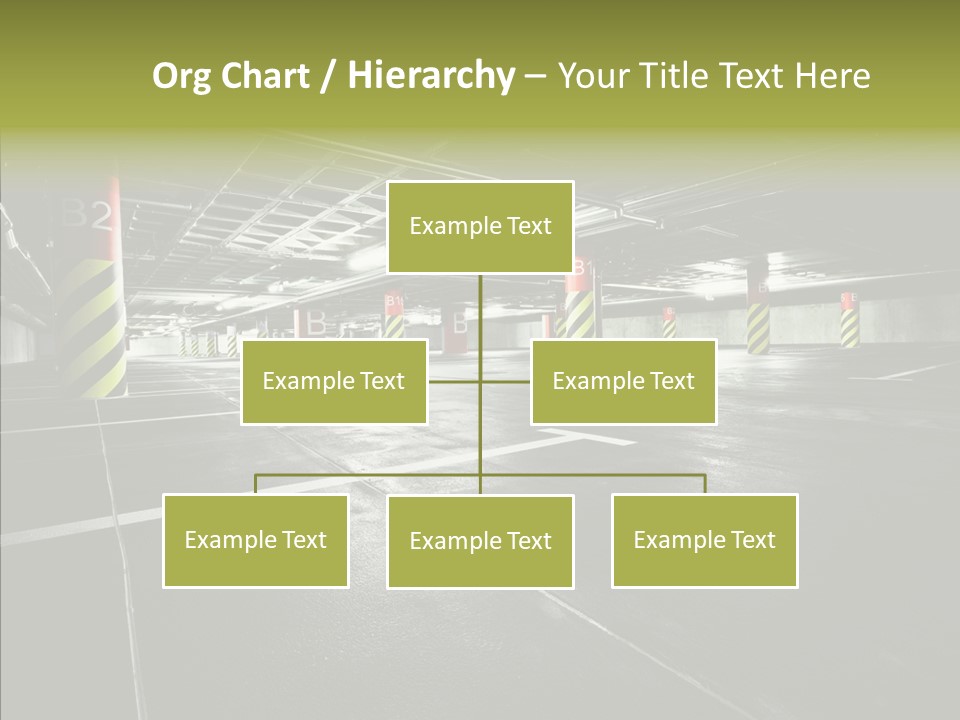 Inside Reflection Car PowerPoint Template