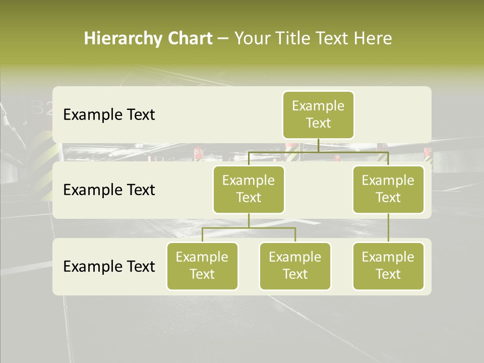 Inside Reflection Car PowerPoint Template