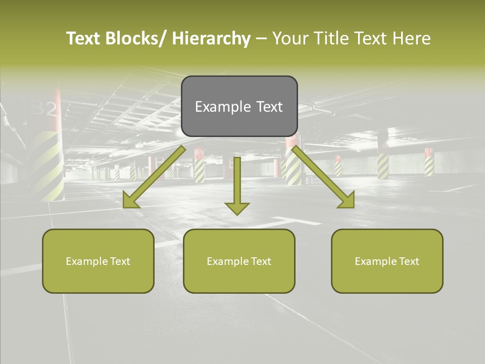 Inside Reflection Car PowerPoint Template