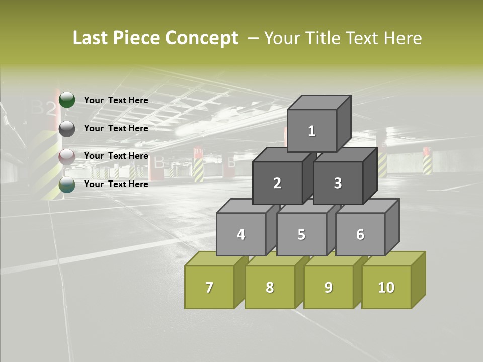 Inside Reflection Car PowerPoint Template