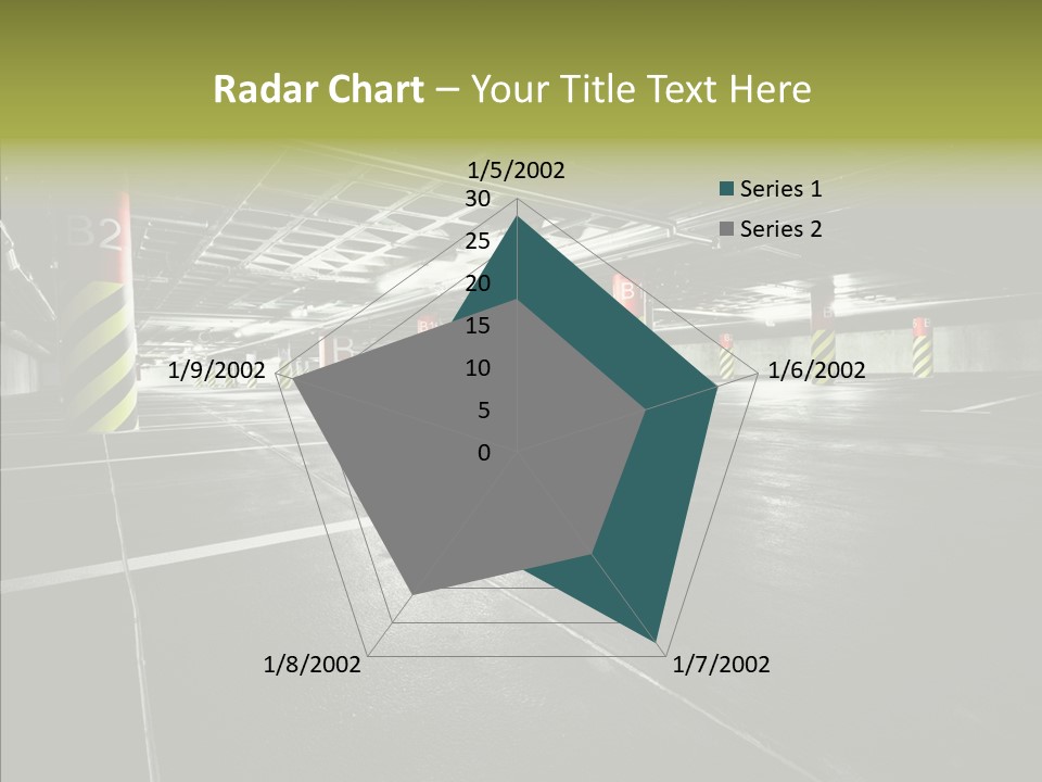 Inside Reflection Car PowerPoint Template