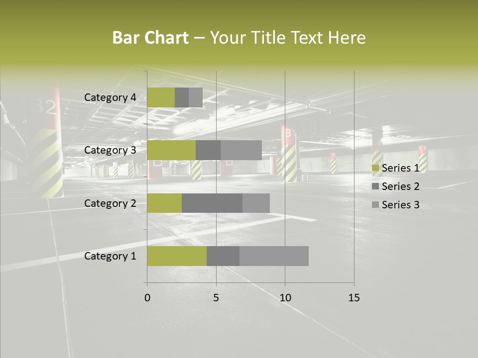 Inside Reflection Car PowerPoint Template