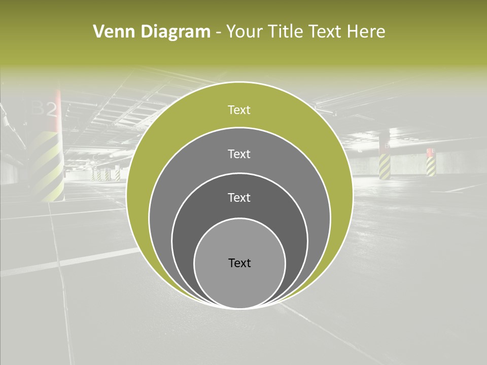 Inside Reflection Car PowerPoint Template