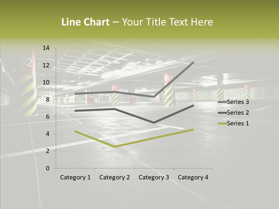 Inside Reflection Car PowerPoint Template