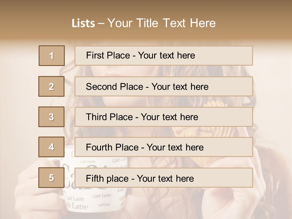 People Sweet Diet PowerPoint Template