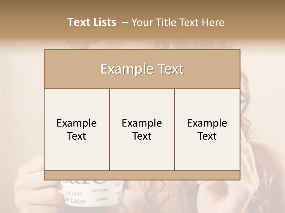 People Sweet Diet PowerPoint Template
