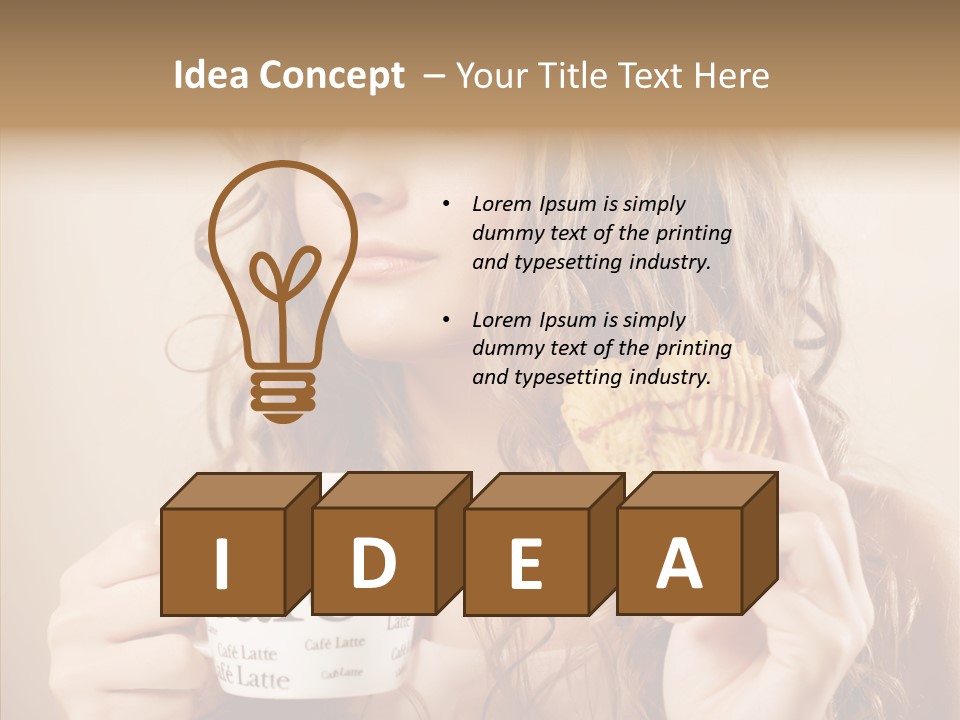 People Sweet Diet PowerPoint Template