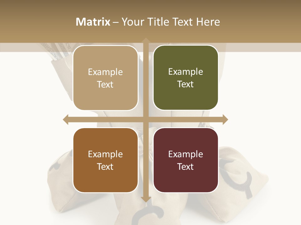 Payday Dollar Moneybag PowerPoint Template