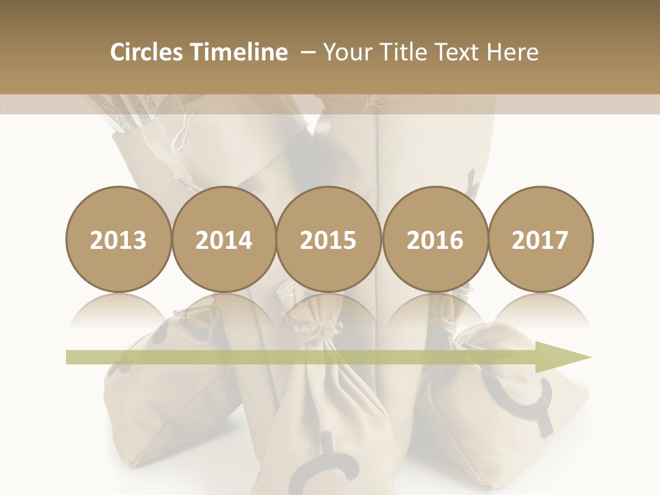 Payday Dollar Moneybag PowerPoint Template