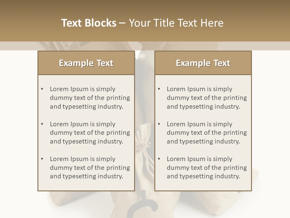 Payday Dollar Moneybag PowerPoint Template