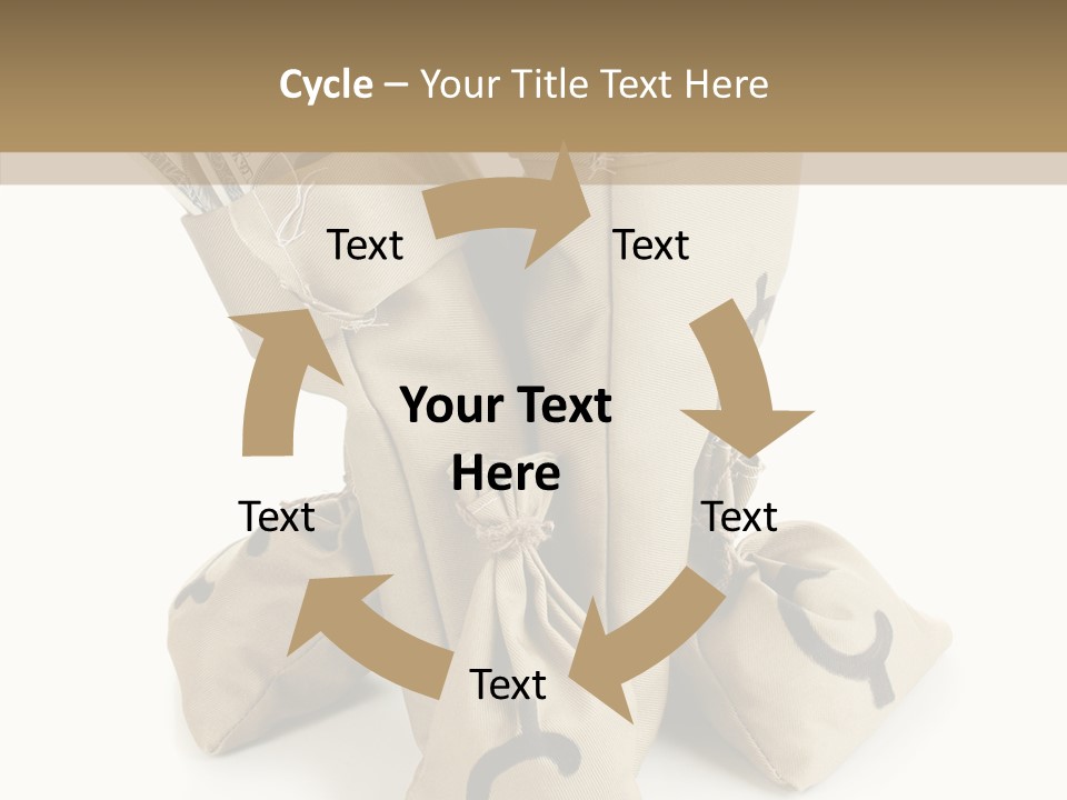 Payday Dollar Moneybag PowerPoint Template