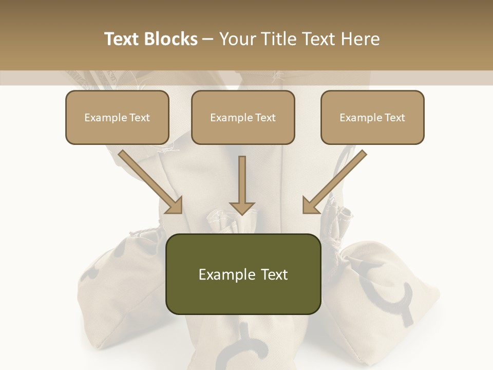 Payday Dollar Moneybag PowerPoint Template