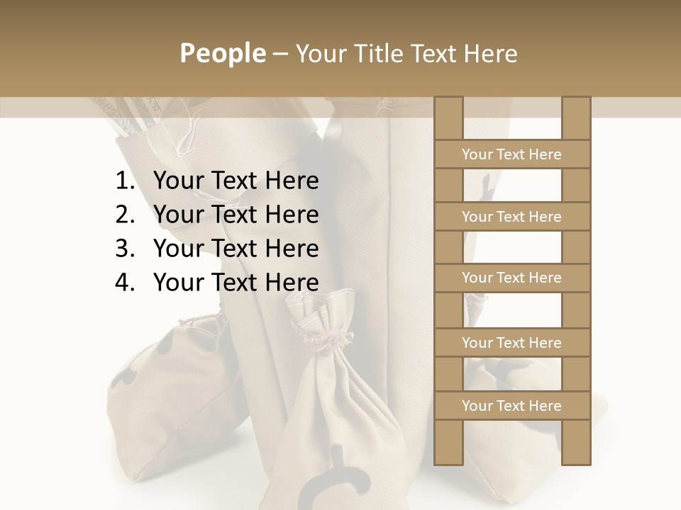 Payday Dollar Moneybag PowerPoint Template