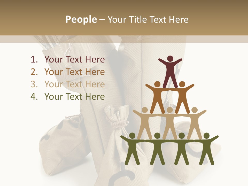 Payday Dollar Moneybag PowerPoint Template