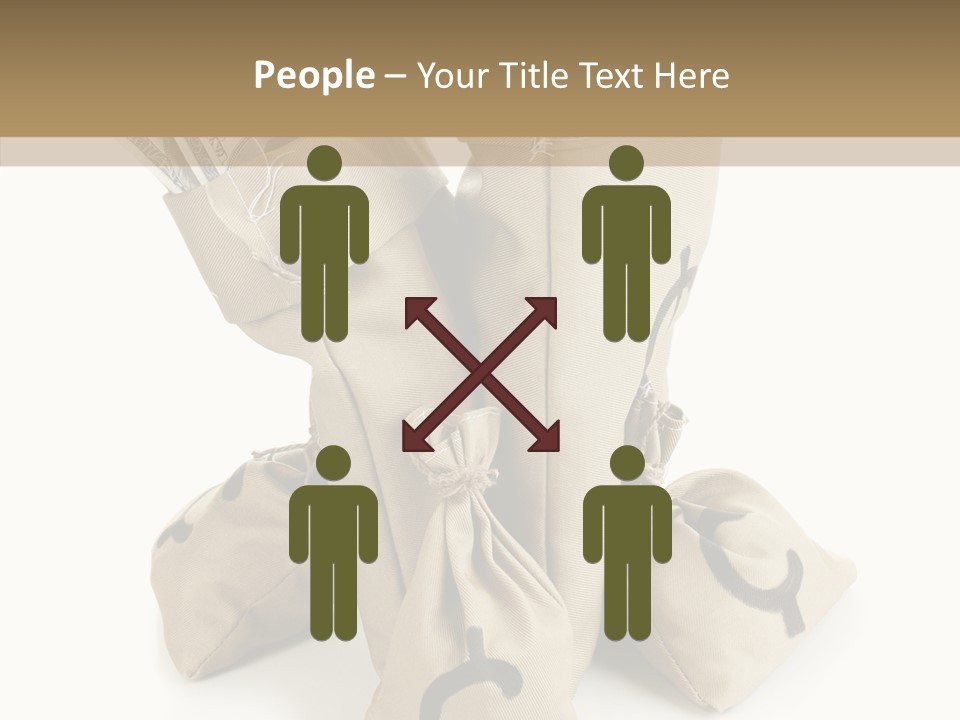 Payday Dollar Moneybag PowerPoint Template