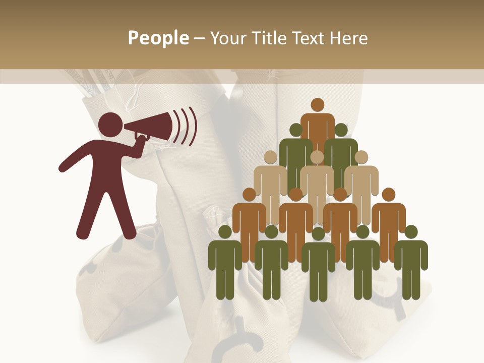 Payday Dollar Moneybag PowerPoint Template