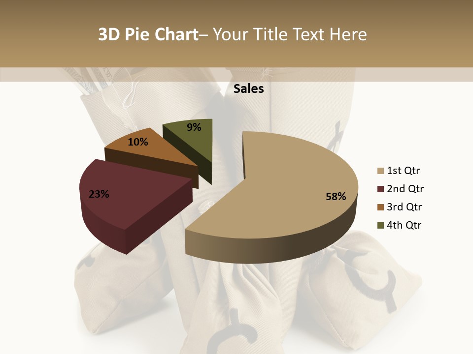 Payday Dollar Moneybag PowerPoint Template