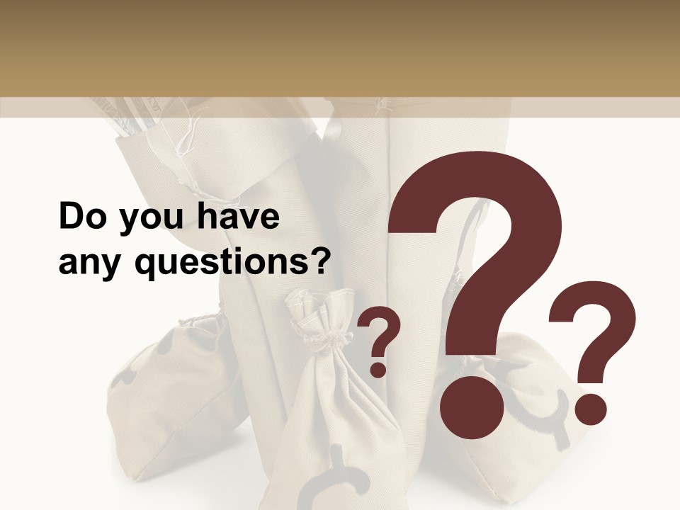 Payday Dollar Moneybag PowerPoint Template