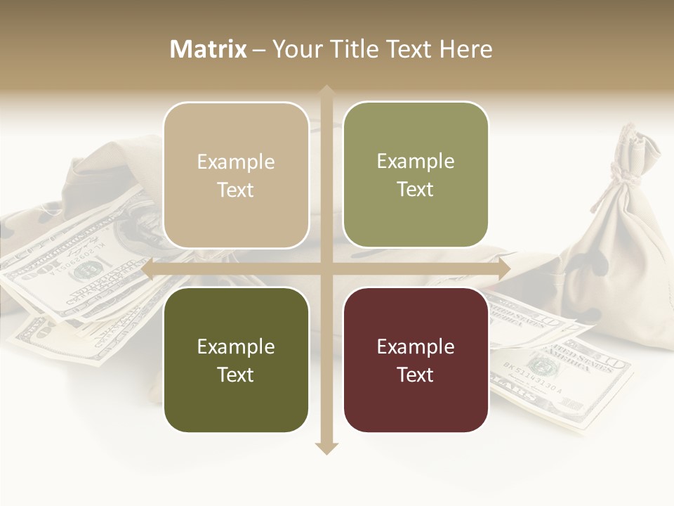 Isolated Rich Finance PowerPoint Template