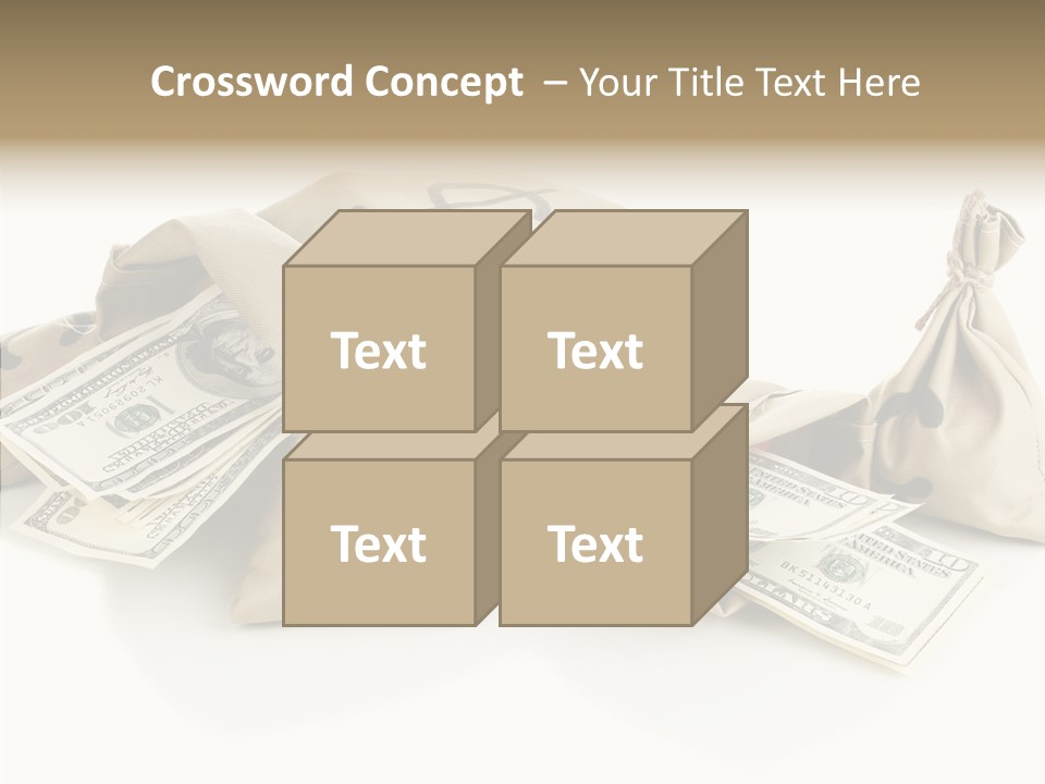 Isolated Rich Finance PowerPoint Template