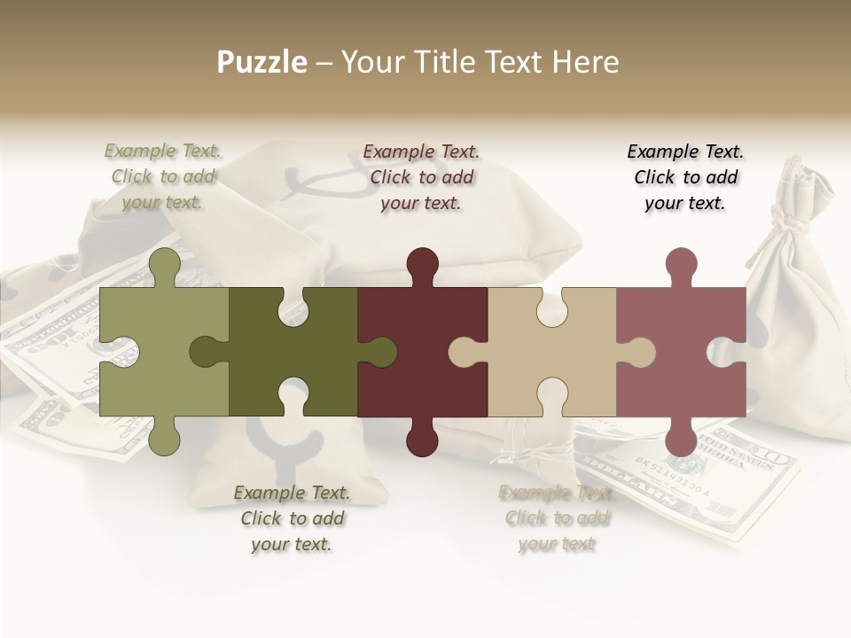 Isolated Rich Finance PowerPoint Template