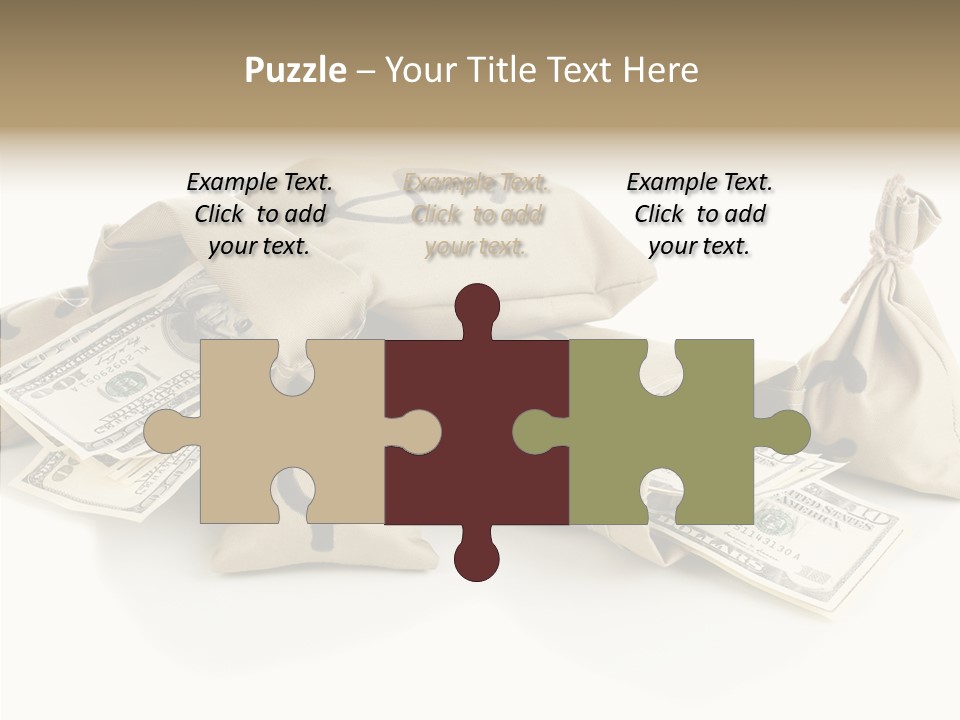 Isolated Rich Finance PowerPoint Template