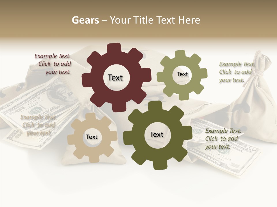 Isolated Rich Finance PowerPoint Template
