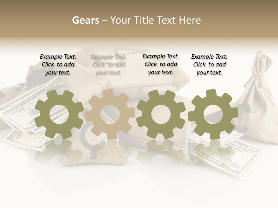 Isolated Rich Finance PowerPoint Template