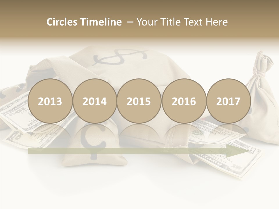 Isolated Rich Finance PowerPoint Template