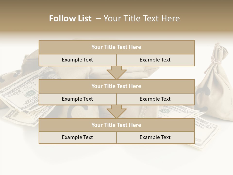 Isolated Rich Finance PowerPoint Template