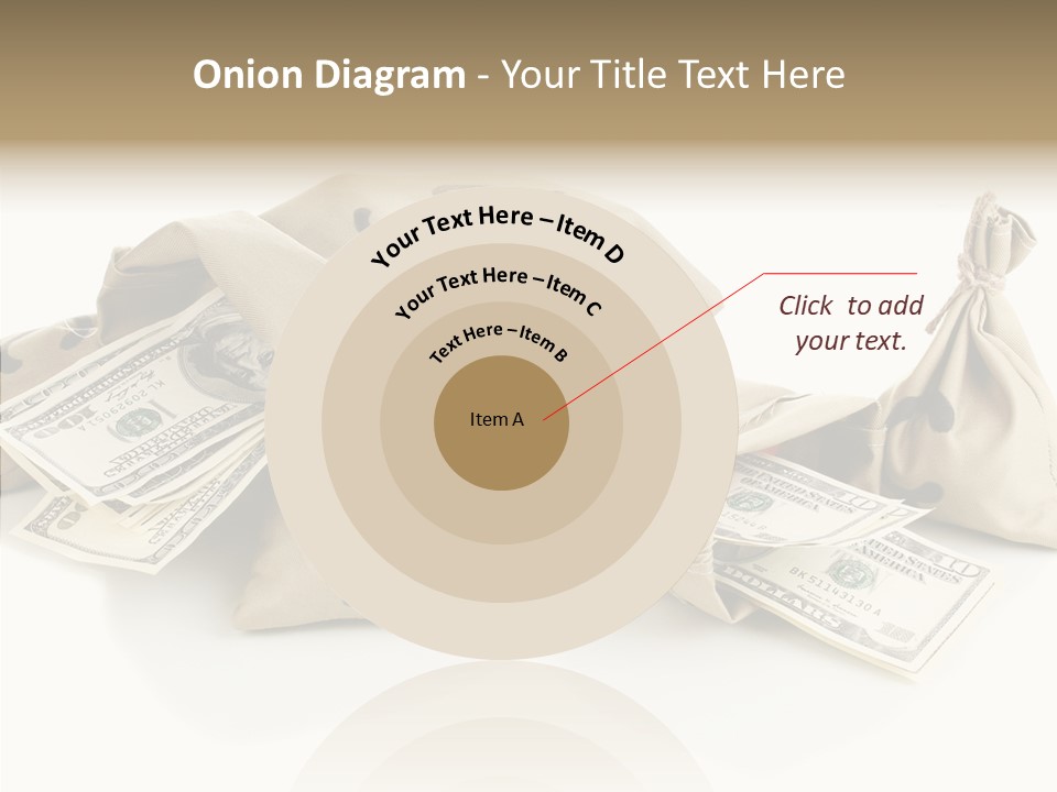 Isolated Rich Finance PowerPoint Template