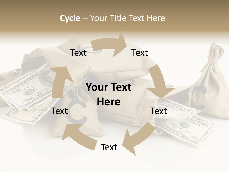 Isolated Rich Finance PowerPoint Template