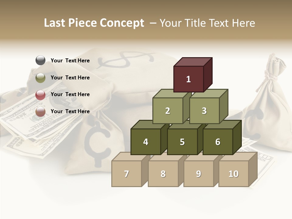 Isolated Rich Finance PowerPoint Template