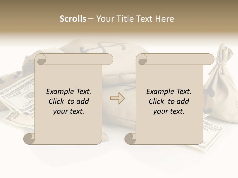 Isolated Rich Finance PowerPoint Template