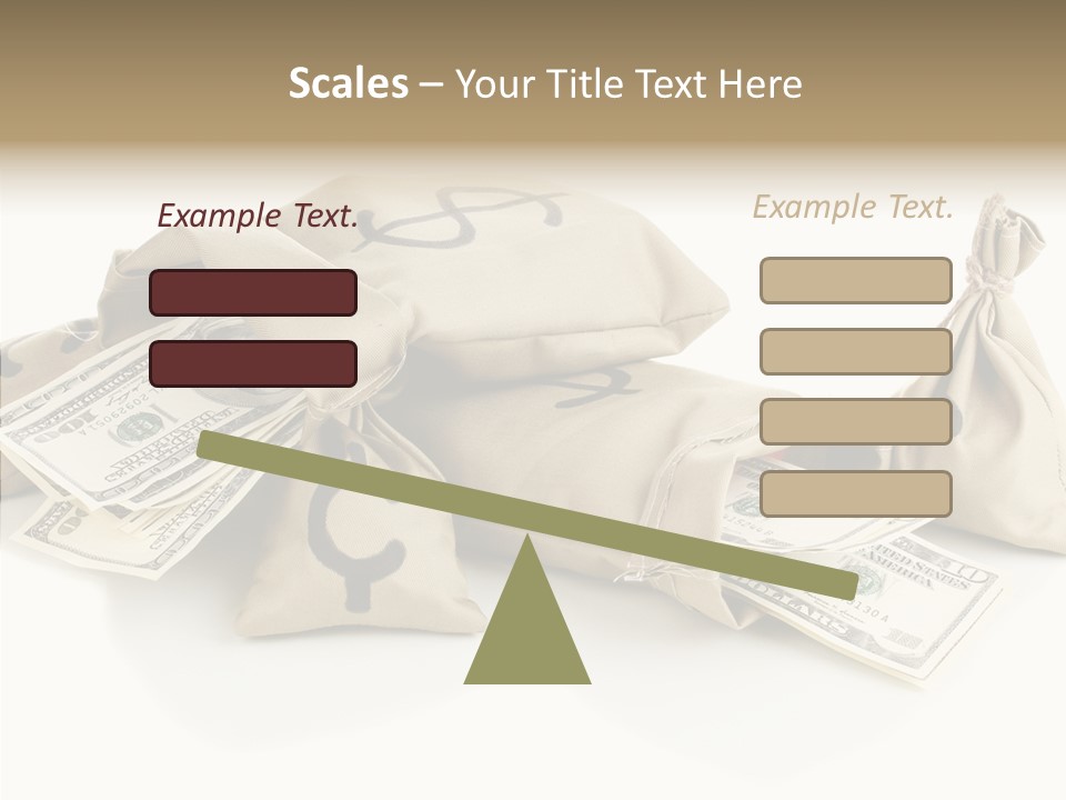 Isolated Rich Finance PowerPoint Template