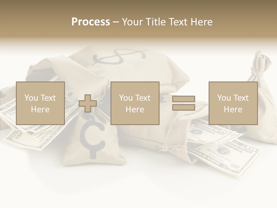 Isolated Rich Finance PowerPoint Template