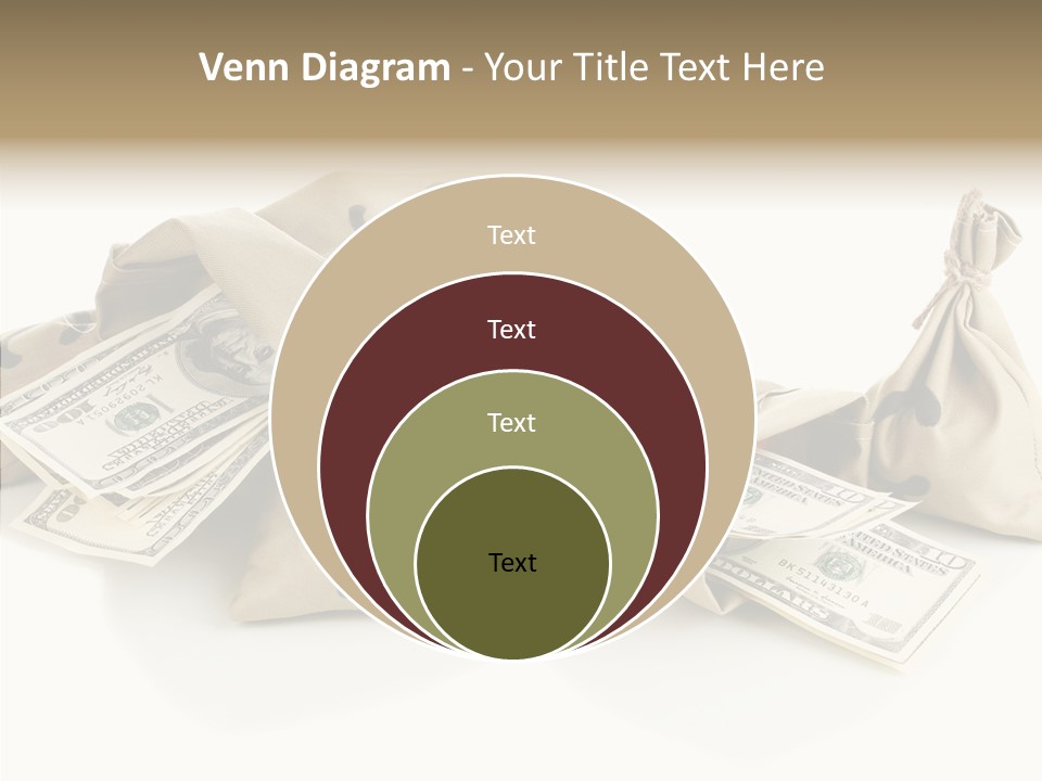 Isolated Rich Finance PowerPoint Template