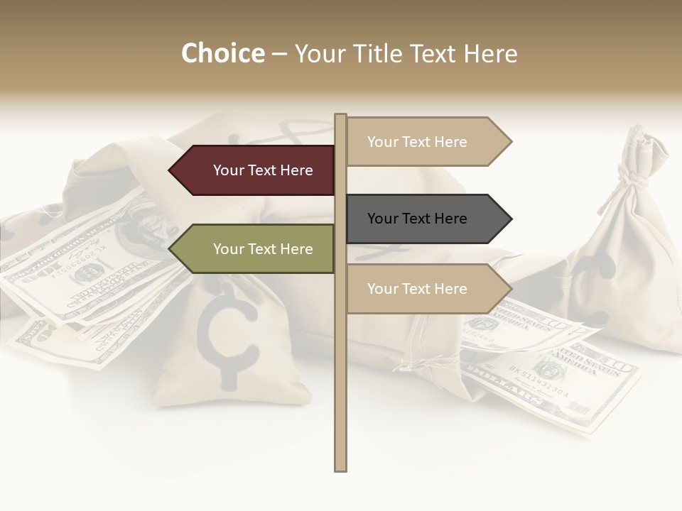 Isolated Rich Finance PowerPoint Template