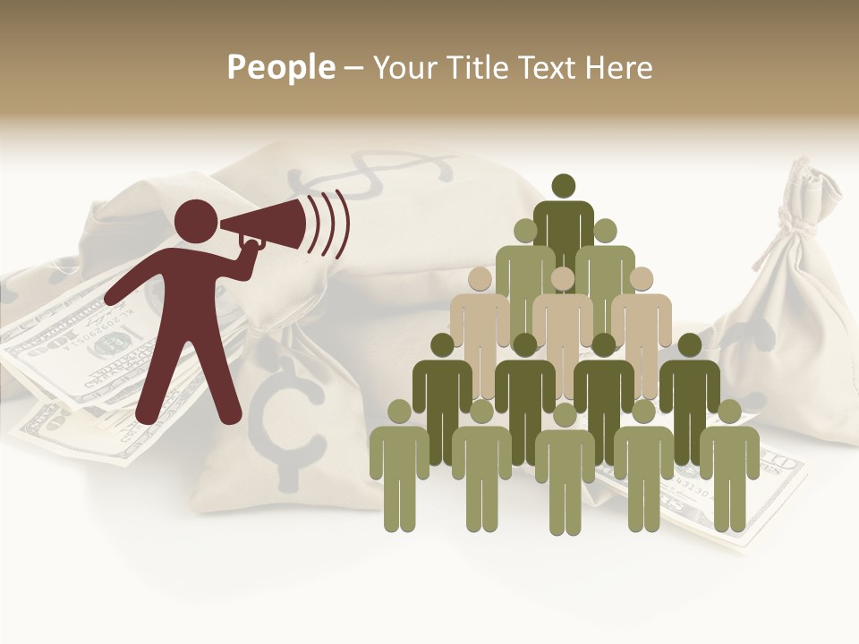 Isolated Rich Finance PowerPoint Template