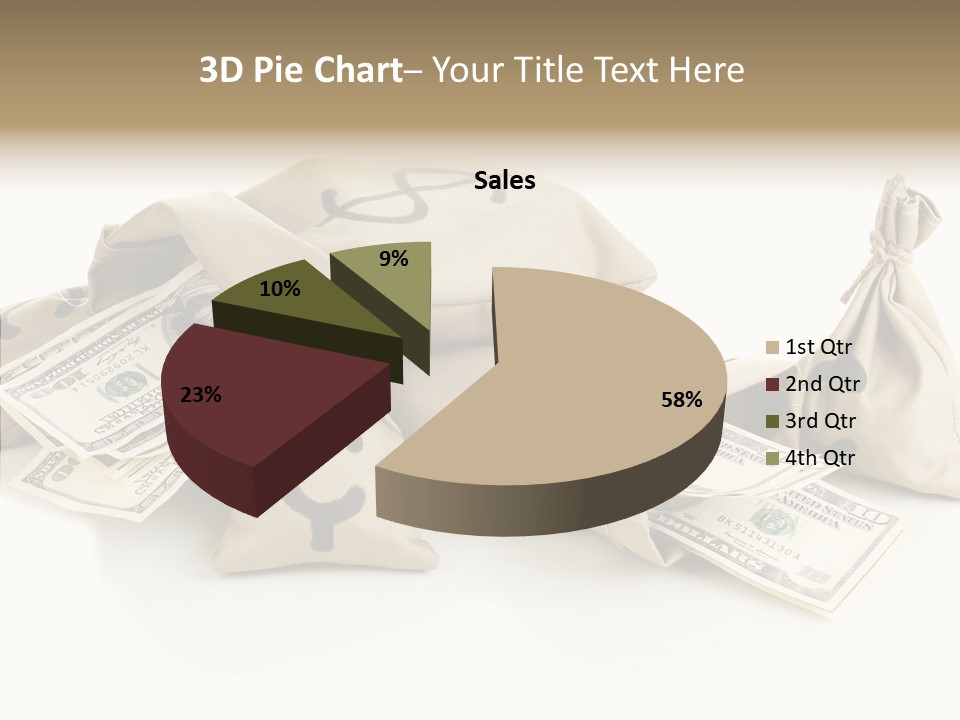 Isolated Rich Finance PowerPoint Template