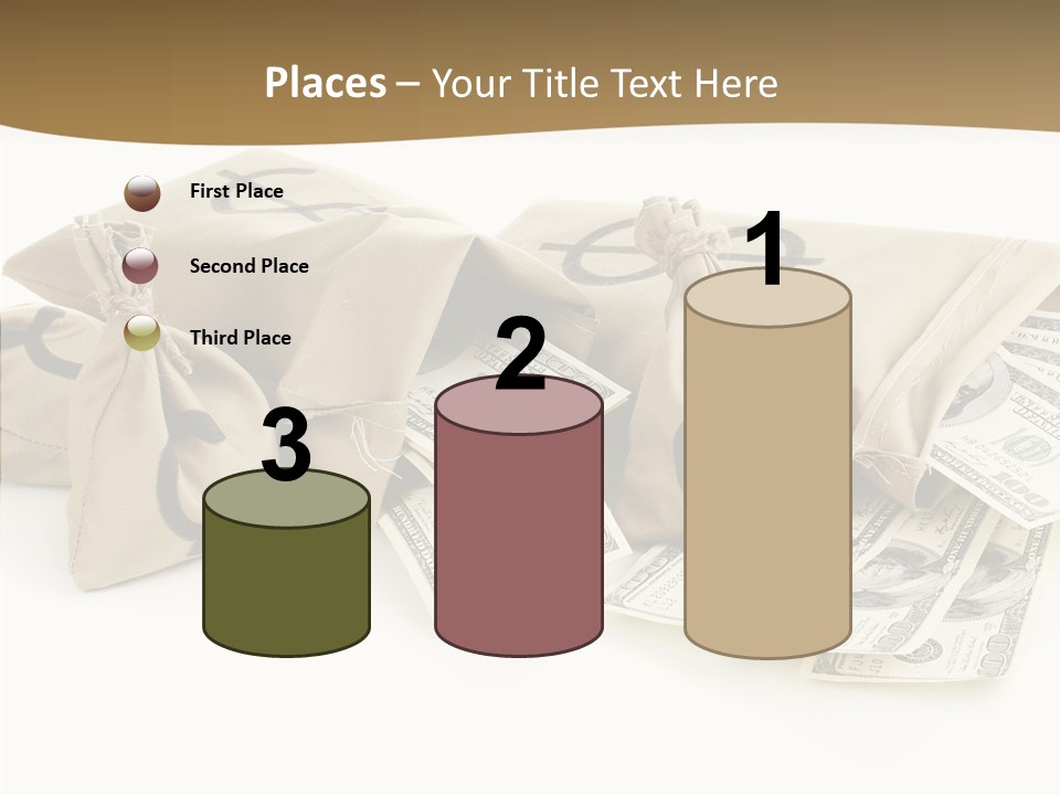 Lottery Trade Market PowerPoint Template