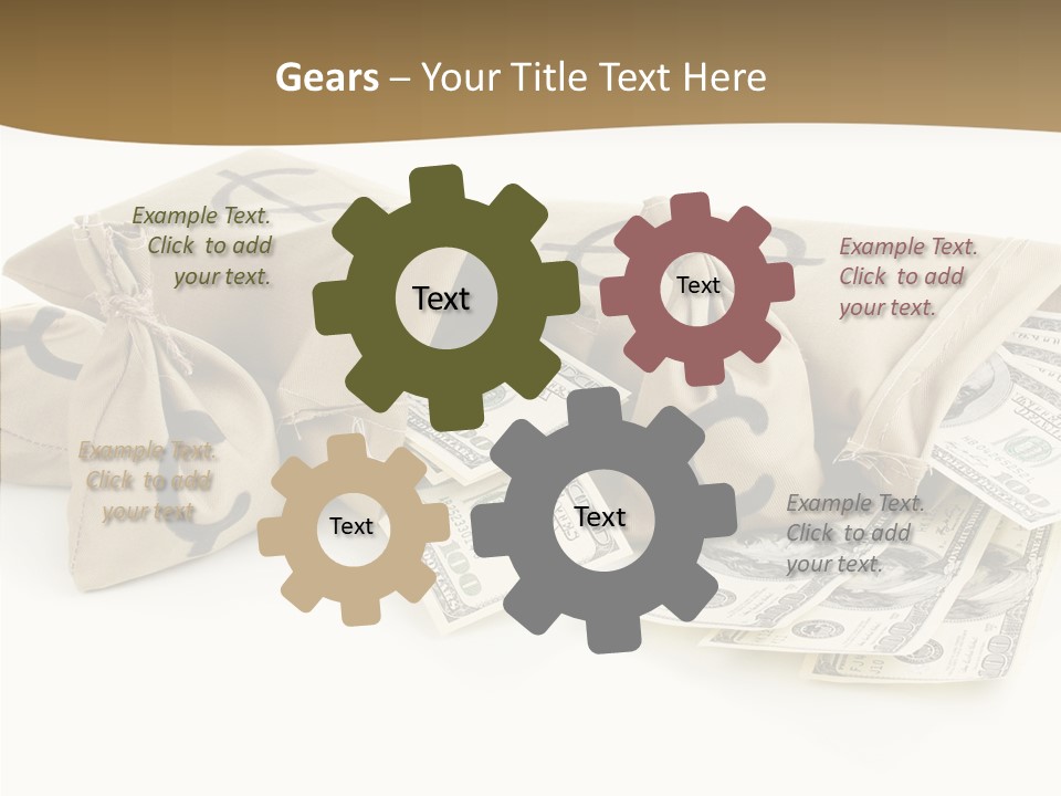 Lottery Trade Market PowerPoint Template