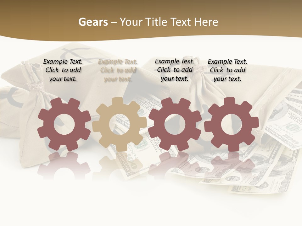 Lottery Trade Market PowerPoint Template