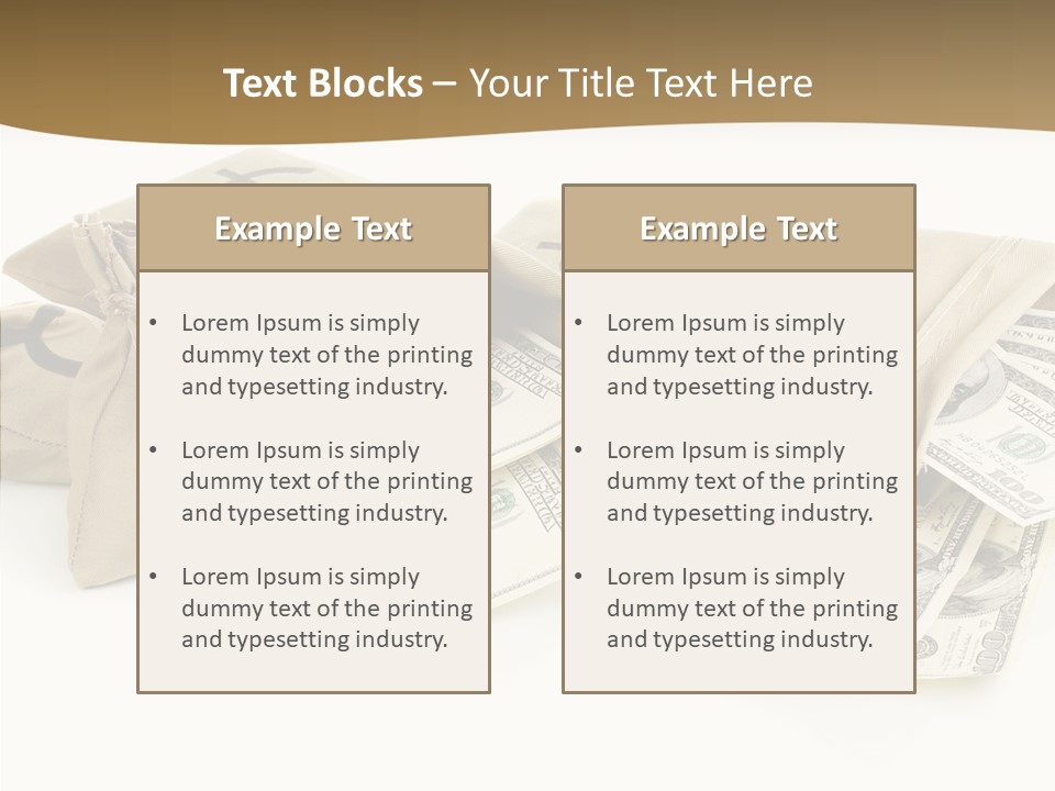 Lottery Trade Market PowerPoint Template