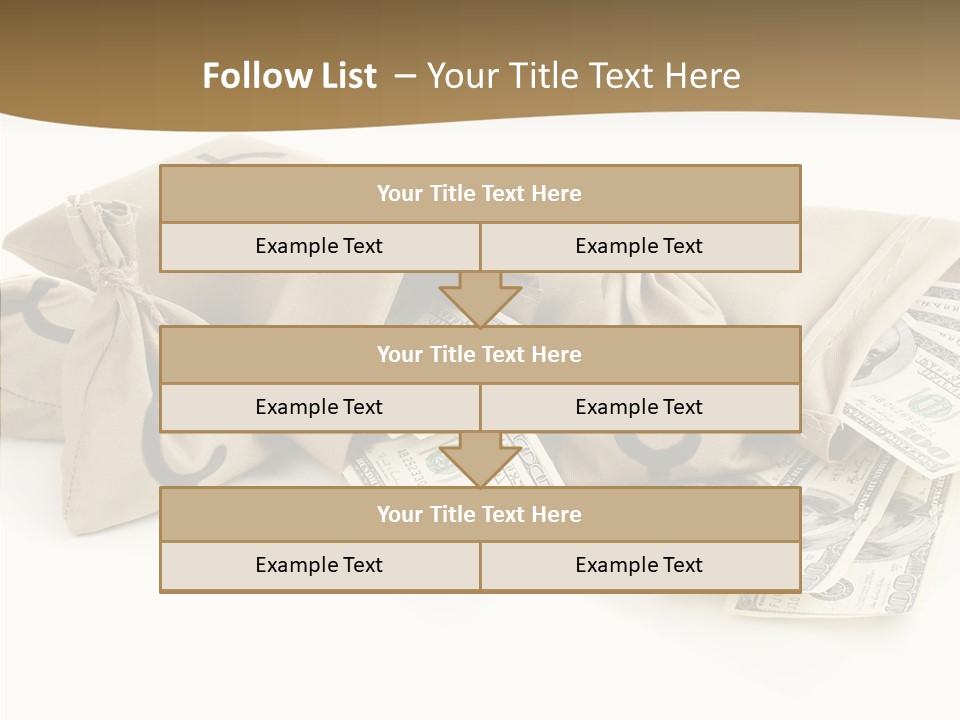 Lottery Trade Market PowerPoint Template