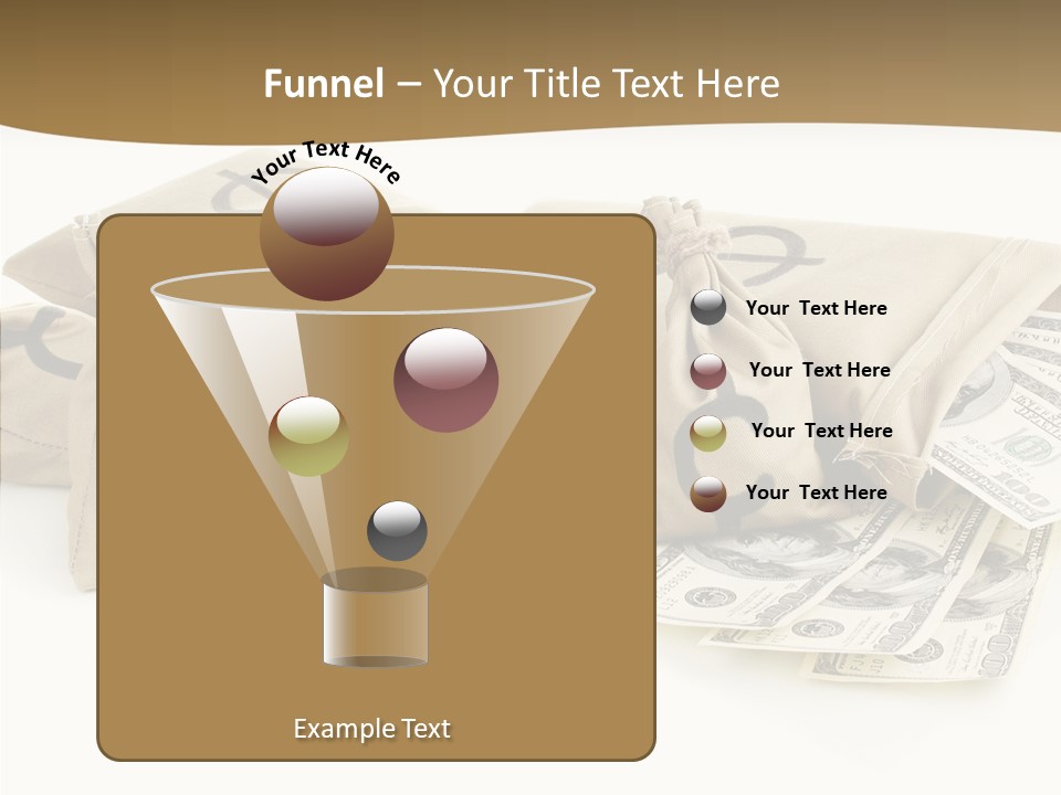 Lottery Trade Market PowerPoint Template