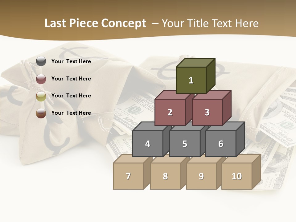 Lottery Trade Market PowerPoint Template