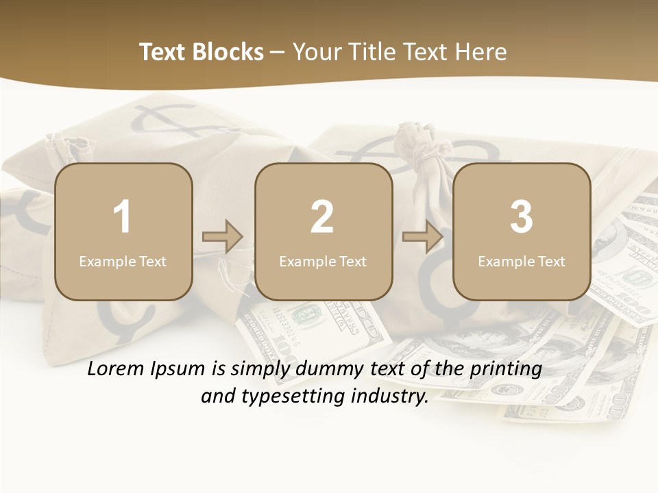 Lottery Trade Market PowerPoint Template